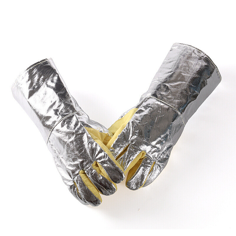 Yellow Aramid Aluminum Coating - огляд і ціна Heat Resistant Glove