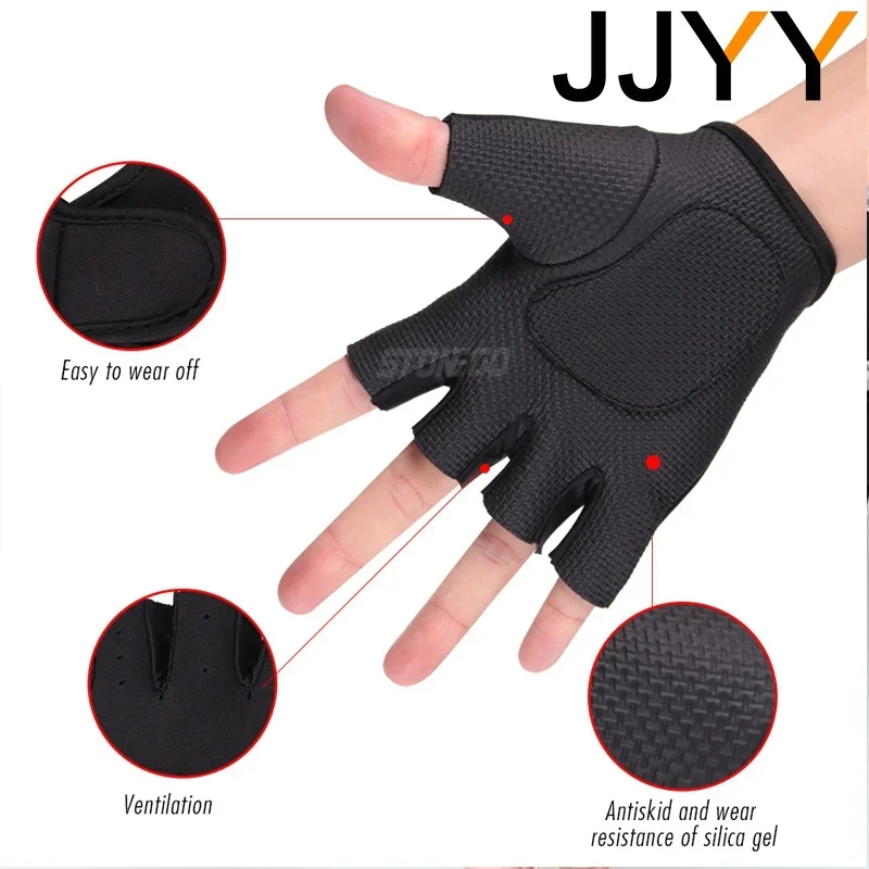 Breathable Half Finger Anti Sl - огляд і ціна Workout Glove Gym