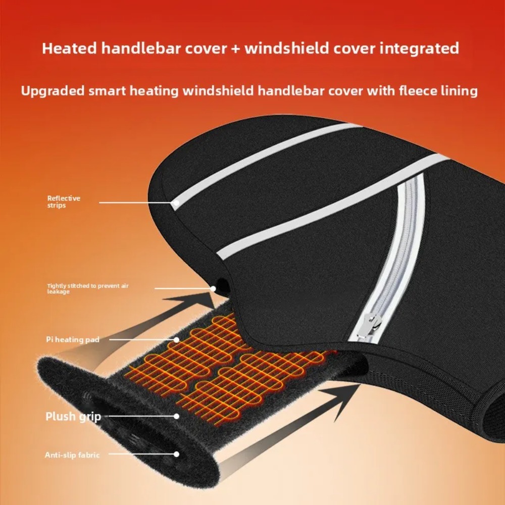 Motorcycle Handlebar Covers Wi - огляд і ціна Heat Resistant Glove